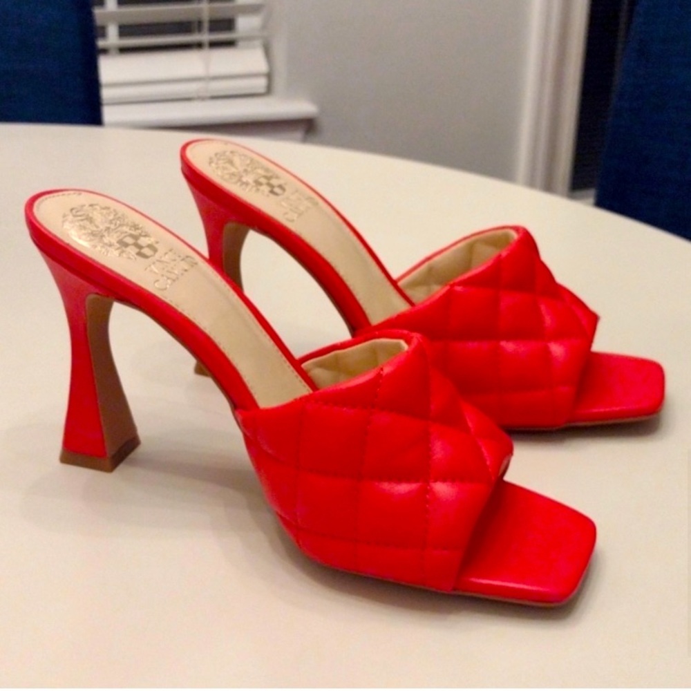 Vince Camuto Red Heels